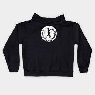 Greek Mythology Trumpeter Kids Hoodie